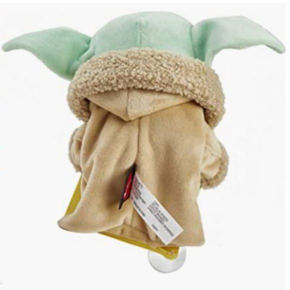 NEW The Mandalorian Grogu Plush “Child on Board” Sign Star Wars Yoda - Picture 4 of 5